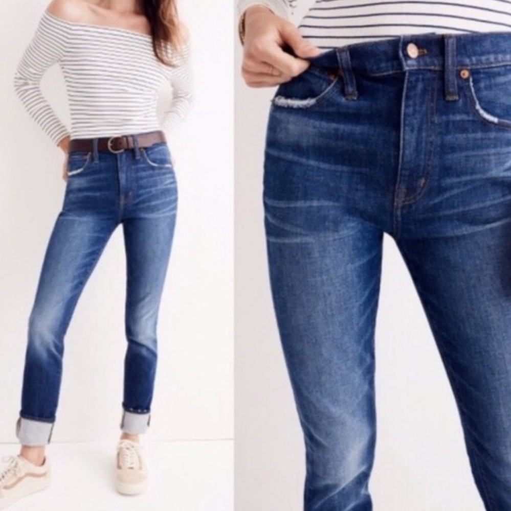 Madewell High-Rise Slim Boyjean Size 27